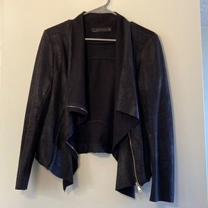 Soft Black Zara jacket, size M